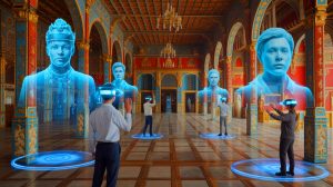 “Yefan Liu Is a Cultural Wizard”: This Visionary’s Designs Illuminate the Future of Art and Society with Dazzling Brilliance Illustration of The Mukden Palace Experience using mixed-reality technology, an artificial illustration.