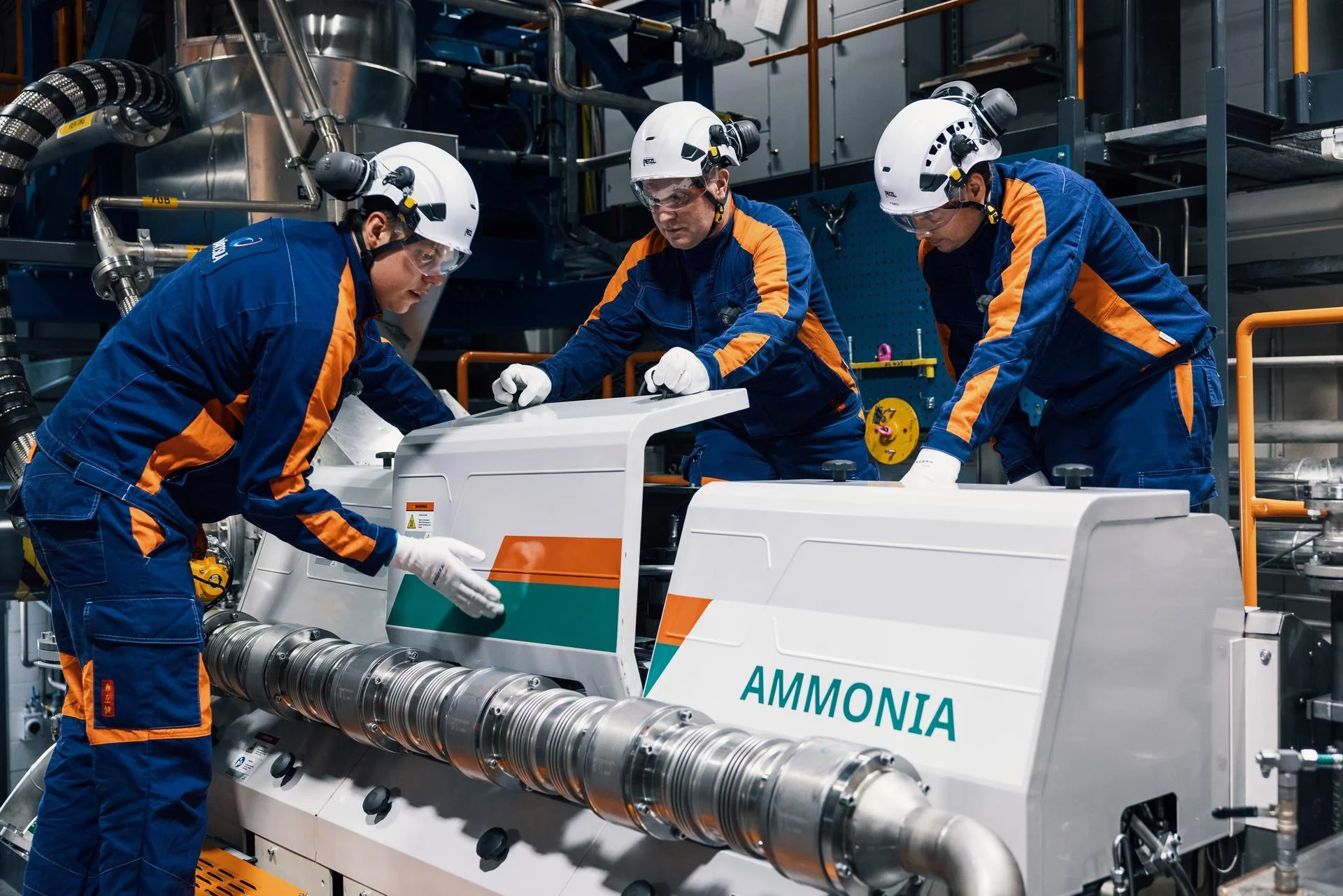 Engines running on green ammonia present a zero-carbon future, but supply and infrastructure lag behind the technology