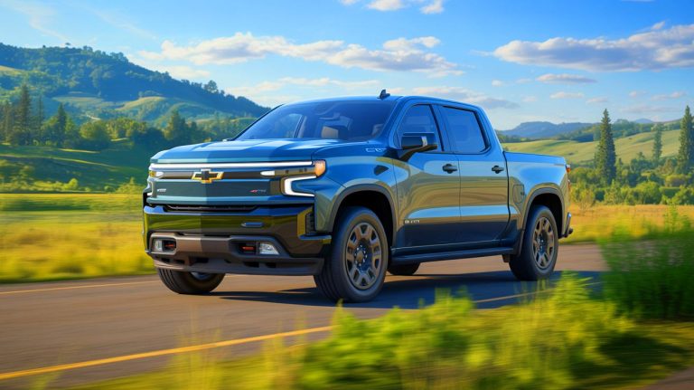 “1,059 Miles, No Gas”: Chevy Silverado EV Shatters Range Records With GM’s Extreme Efficiency Push In Michigan Summer Test Illustration of a Chevy Silverado EV setting a new electric vehicle range record on a single charge.