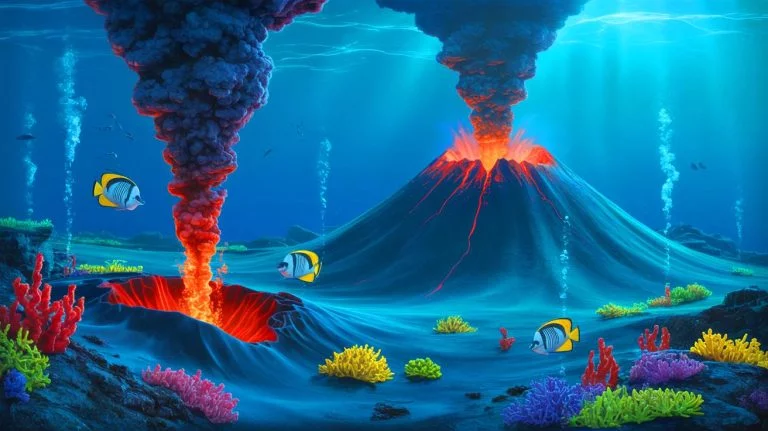 “They Saw 200 Sharks Swarming Lava Vent”: Scientists Warn Underwater Volcano Near Oregon Could Erupt And Devastate Pacific Marine Life Illustration of Axial Seamount, an underwater volcano off the Oregon coast, anticipated to erupt.