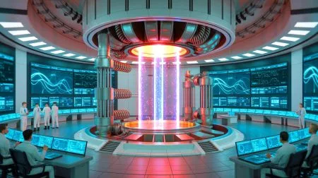 “They Built a 350-Megawatt Star”: Infinity Two Fusion Reactor Passes Expert Review With 2-Year Operating Cycles Starting Tomorrow Illustration of the Infinity Two fusion reactor producing clean energy.