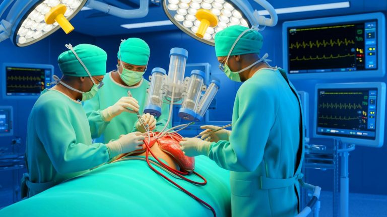 “Scientists Shock the World”: This Pig Lung Transplant in China Sparks Ethical Controversy Illustration of a genetically modified pig used in a groundbreaking xenotransplantation procedure.