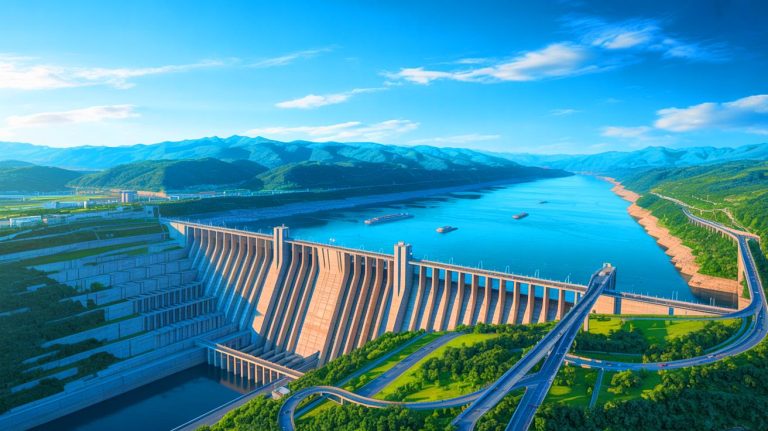 “Days Are Growing Uneven”: NASA Warns of Planetary Shift After China’s Enormous Project Alters Earth’s Spin at Measurable Scale Illustration of the Three Gorges Dam impacting Earth's rotation.