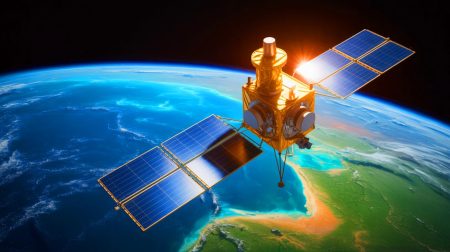 “Terrifying Forces Rising”: NASA Scientists Stunned as Planetary Anomaly Spreads Worldwide With Mysterious Power From Deep Beneath Earth Illustration of the South Atlantic Anomaly affecting Earth's magnetic field and space technology.