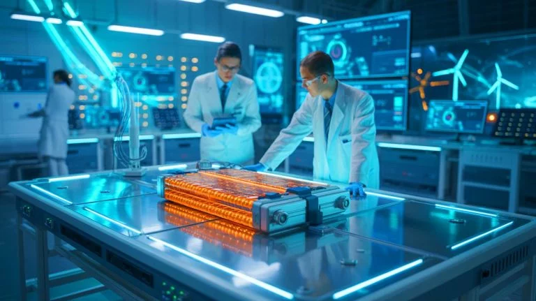 “I Saw It Glow”: Scientist Confesses Japan’s Nuclear Waste Battery Looked Alive And Left Him Shaken About Hidden Dangers Illustration of a rechargeable battery developed using depleted uranium by Japanese researchers.