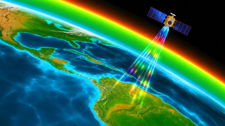 NASA Sounds the Alarm After “Blazing Faults Tear Open Soil” as Planetary Anomaly Surges Globally From Unknown Forces Below Earth’s Crust Illustration of the South Atlantic Anomaly affecting Earth's magnetic field and space technology.
