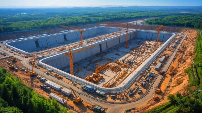 “Satellite Images Reveal Vast Construction”: China Builds World’s Largest Underground Military Command Center Near Beijing for Global Power Illustration of China's Underground Military Command Center Construction.