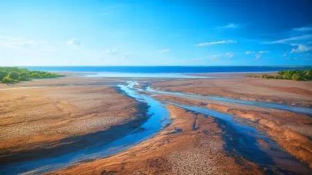 Illustration of Rapidly Expanding Mega-Drying Regions Contributing to Global Sea Level Rise.