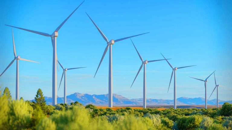 Illustration of Airloom Energy's innovative wind turbine design poised to transform renewable energy.