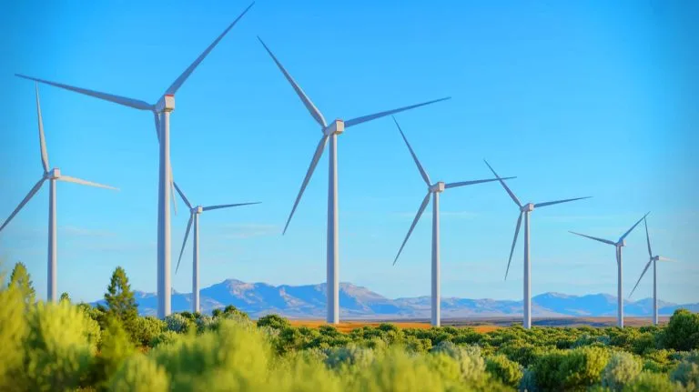 Illustration of Airloom Energy's innovative wind turbine design poised to transform renewable energy.