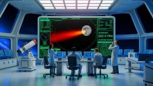 “We Must Destroy It With Nuclear Weapons”: NASA Scientists Reveal Asteroid Hitting Moon Could Kill Thousands Illustration of scientists considering nuclear intervention for asteroid 2024 YR4 to prevent potential lunar impact.