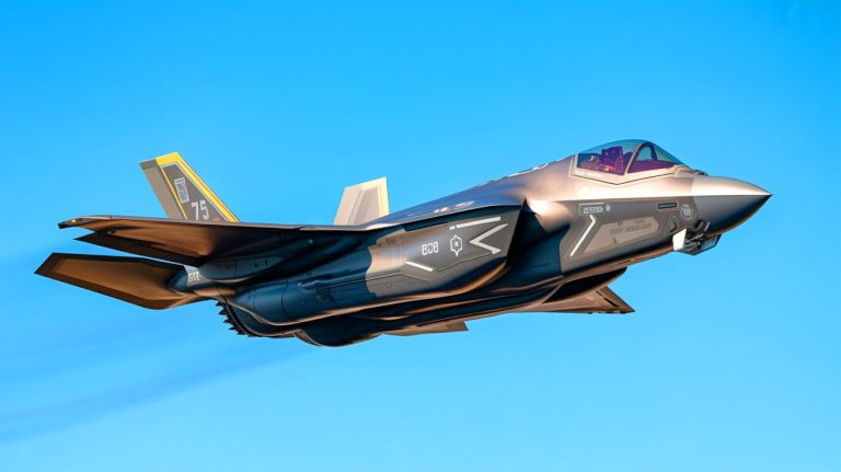 “We Can Strike Anywhere Without Being Detected”: Pratt & Whitney Unveils Most Advanced Fighter Jet Engine With Revolutionary Stealth Technology Illustration of Pratt & Whitney's F135 engine powering the F-35 Lightning II fighter jet.
