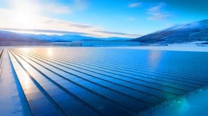 “They’re Stealing Sunlight In The Arctic”: Company Builds Impossible Solar Farm Where Sun Disappears Illustration of the world's largest rooftop vertical solar array in Tromsø, designed for optimal energy efficiency in northern climates.