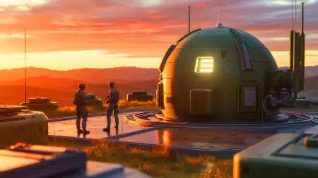 Illustration of the Project Pele transportable microreactor.