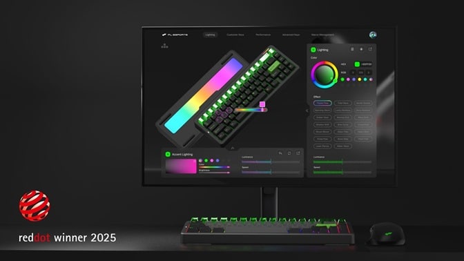 F-Sync Wins 2025 Red Dot Design Award in Brands & Communication Category
