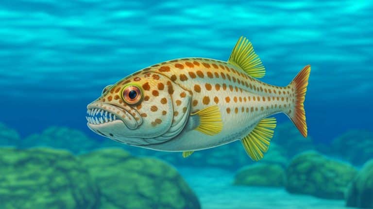 Scientists Discover Teeth Growing on Fish’s Head, Challenging Our Understanding of Marine Biology and Evolution Illustration of teeth growing on the head of a spotted ratfish.