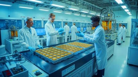 Illustration of Lightbridge Corporation's Advanced Nuclear Fuel Samples Ready for Testing.