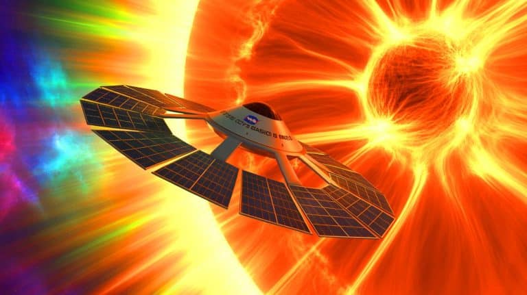 “Imagine Waking Up Offline”: Scientists Warn Solar ‘Space Tornadoes’ Could Wipe Out Global Internet (and They’ve Built a Plan to Stop It) Illustration of NASA's Solar Cruiser spacecraft amid space tornadoes caused by plasma eruptions from the sun.
