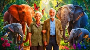 “He Never Stood a Chance”: This Study Reveals Why Females Outlive Males in Nearly Every Mammal (and it starts in their genes) Illustration of Women and Men Representing Longevity Differences Across Species.