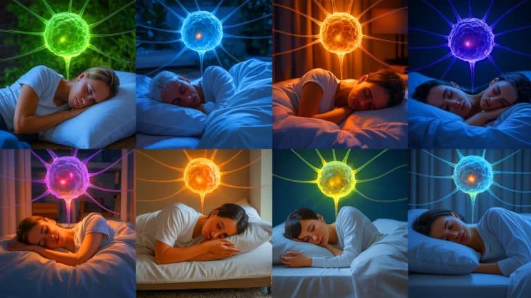 “They Said It Was Just Tiredness”: These 5 Sleep Profiles Expose the Silent Link Between Your Rest, Anxiety, and Failing Health Illustration of the intricate connections between sleep profiles and health outcomes.