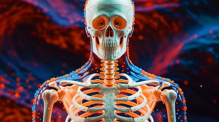 “They Found It in Our Bones”: These Invisible Microplastics Are Quietly Eating Away Your Strength (and Scientists Just Proved It) Illustration of Microplastics Affecting Human Bone Health.