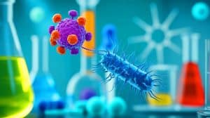 Ancient Virus Reveals Secrets, Offering Hope in Battle Against Superbugs and Transforming Future Medical Treatments Illustration of a detailed structural map of a bacteriophage used to combat drug-resistant bacteria.