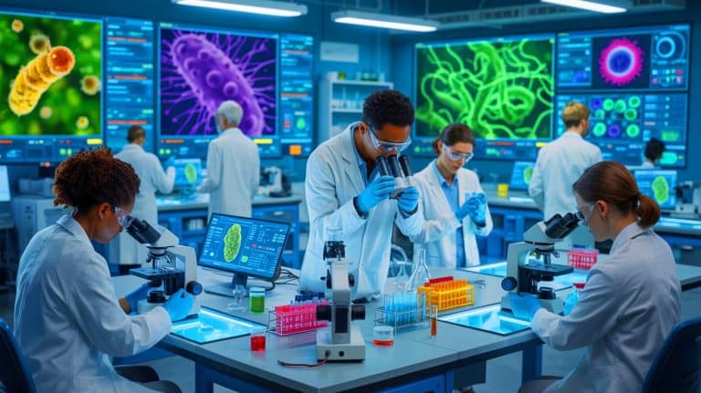 Saving Microbes Could Transform Global Conservation Efforts: Unveiling Their Crucial Role in Ecosystems and Human Health Illustration of the global initiative to protect microbial biodiversity led by the Microbial Conservation Specialist Group.