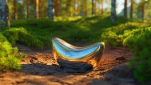 Swedish Metal Discovery Reshapes Iron Age History, Offering New Insights into Ancient Scandinavian Societies Illustration of a complete plano-convex ingot discovered in Sweden, revealing its Iron Age origins.