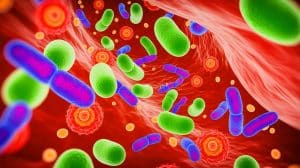 Gut Molecule Reveals Powerful Anti-Diabetes Potential, Offering Hope for Millions Battling Chronic Health Challenges Illustration of a gut microbe-derived compound interacting with a protein to reduce inflammation and improve insulin sensitivity.