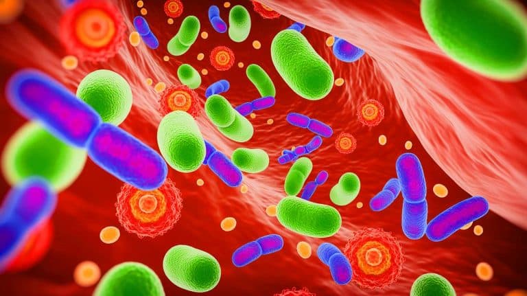 Gut Molecule Reveals Powerful Anti-Diabetes Potential, Offering Hope for Millions Battling Chronic Health Challenges Illustration of a gut microbe-derived compound interacting with a protein to reduce inflammation and improve insulin sensitivity.