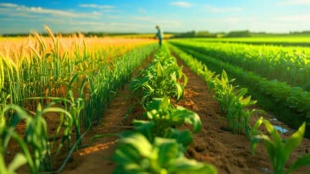 Small Root Mutation Reveals Potential for Self-Fertilizing Crops, Promising Reduced Dependence on Costly Fertilizers Illustration of crops potentially benefiting from genetic modifications for self-fertilization.