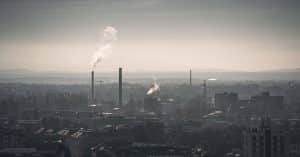 air pollution city smog