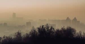 air pollution city smog