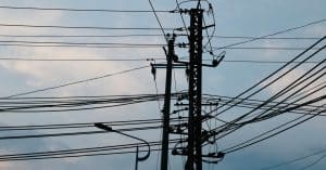 electricity grid power lines