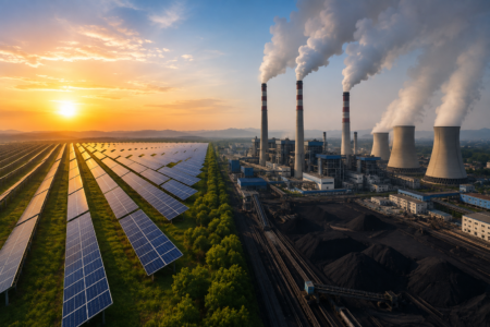 China’s Solar Capacity Surpasses Coal for the First Time