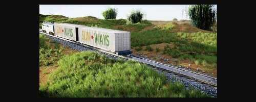 Swiss project places solar panels along railroad tracks
